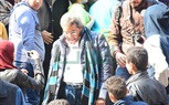  وصول معتز الدمرادش وزوجته للصلاة على 