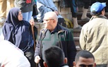  وصول معتز الدمرادش وزوجته للصلاة على 
