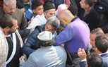  وصول معتز الدمرادش وزوجته للصلاة على 
