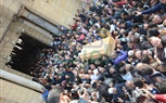  وصول معتز الدمرادش وزوجته للصلاة على 
