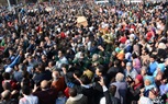  وصول معتز الدمرادش وزوجته للصلاة على 