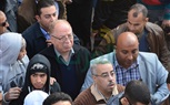  وصول معتز الدمرادش وزوجته للصلاة على 