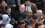  وصول معتز الدمرادش وزوجته للصلاة على 