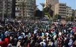  وصول معتز الدمرادش وزوجته للصلاة على 