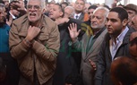  وصول معتز الدمرادش وزوجته للصلاة على 