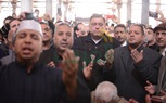  وصول معتز الدمرادش وزوجته للصلاة على 