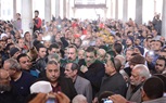  وصول معتز الدمرادش وزوجته للصلاة على 