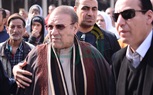  وصول معتز الدمرادش وزوجته للصلاة على 
