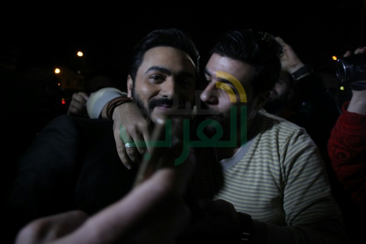 بالصور.. تامر حسني وعدد من نجوم الفن في عقد قران رمضان صبحي بالصور.. تامر حسني وعدد من نجوم الفن في عقد قران رمضان صبحي