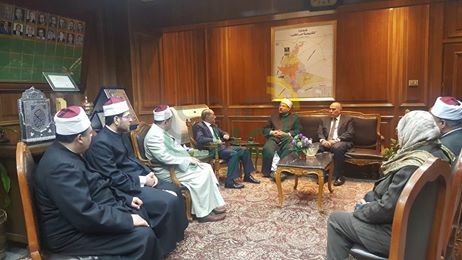  بالصور...محافظ القليوبية يستقبل وزير الأوقاف 