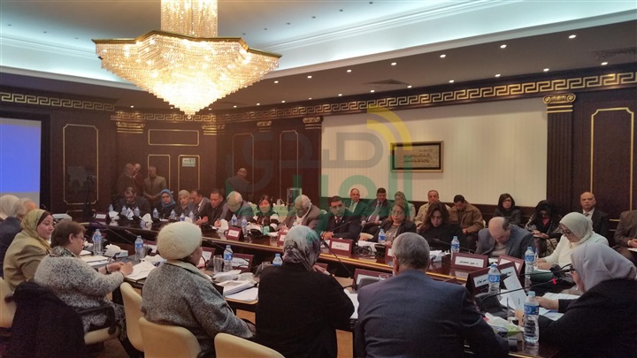 فى الاحتفالية العربية بمناسبة اليوم العربى للأمية وتعليم الكبار