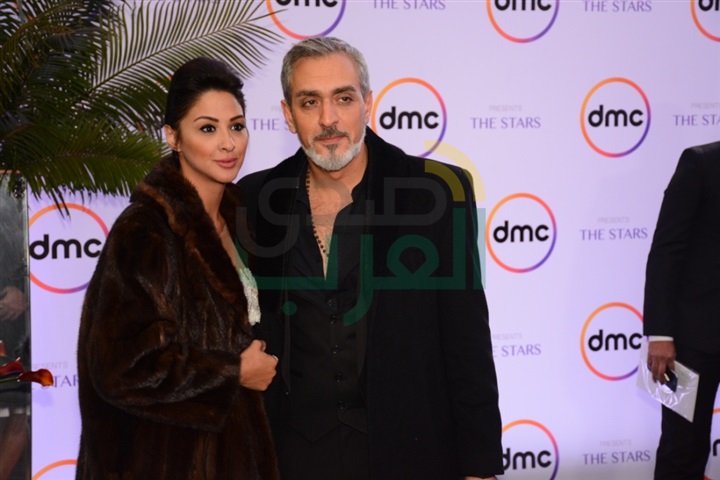بالصور.. وصول يسرا وايناس الدغيدى وليلى علوى حفل اطلاق قناة دى ام سى الفضائيه