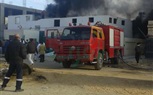 بالصور.. حريق هائل بمصنع غزل ونسيج بالعاشر من رمضان