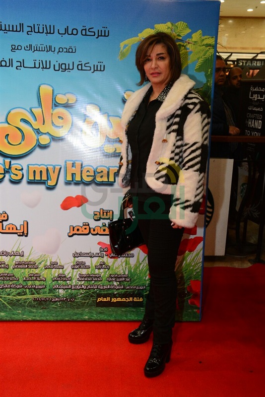 بالصور .. العرض الأول من فيلم "فين قلبي" بحضور أبطال الفيلم بسينما نايل سيتي
