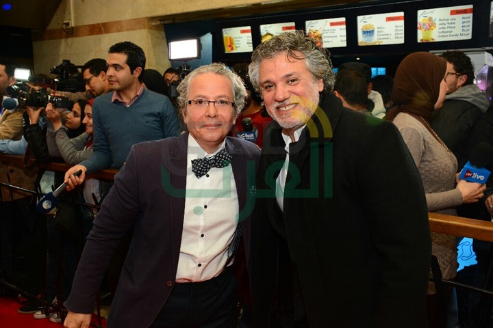بالصور .. العرض الأول من فيلم "فين قلبي" بحضور أبطال الفيلم بسينما نايل سيتي