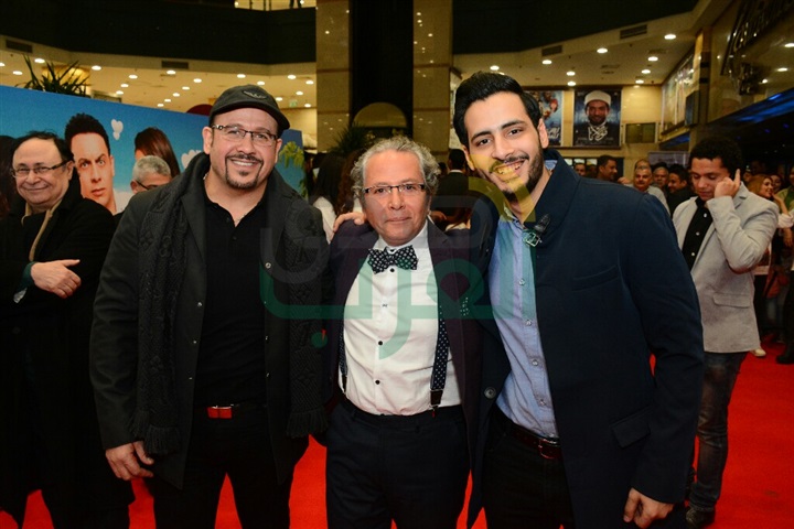 بالصور .. العرض الأول من فيلم "فين قلبي" بحضور أبطال الفيلم بسينما نايل سيتي