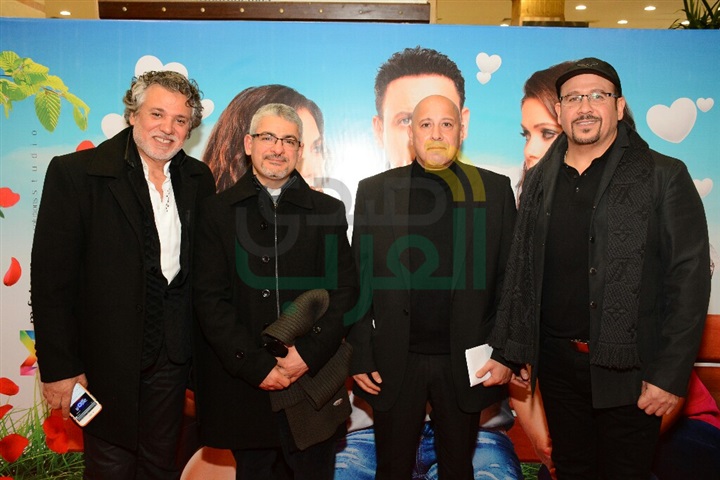 بالصور .. العرض الأول من فيلم "فين قلبي" بحضور أبطال الفيلم بسينما نايل سيتي