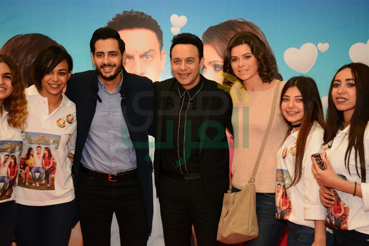 بالصور .. العرض الأول من فيلم "فين قلبي" بحضور أبطال الفيلم بسينما نايل سيتي