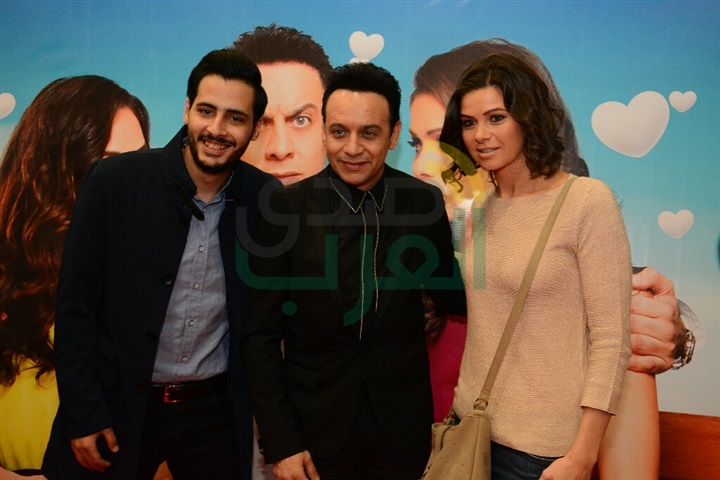 بالصور .. العرض الأول من فيلم "فين قلبي" بحضور أبطال الفيلم بسينما نايل سيتي