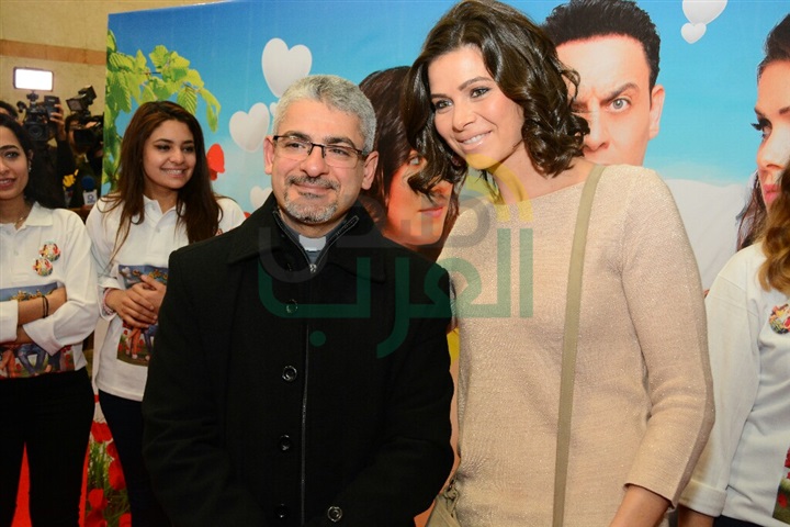 بالصور .. العرض الأول من فيلم "فين قلبي" بحضور أبطال الفيلم بسينما نايل سيتي