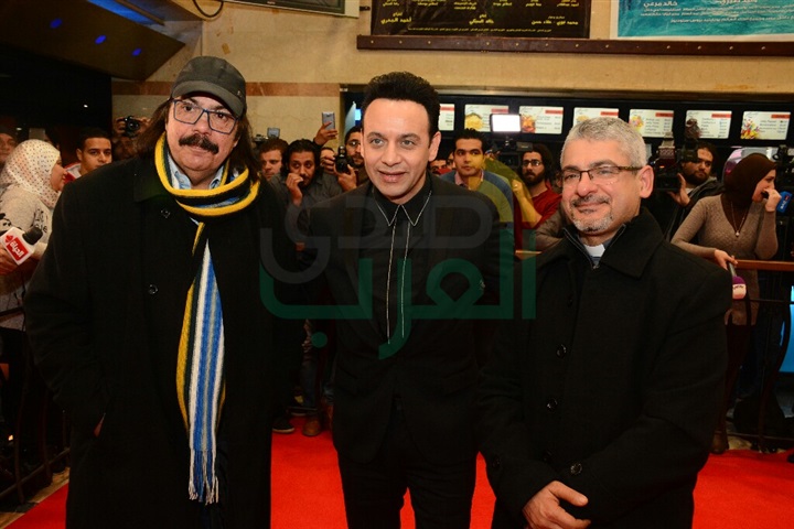 بالصور .. العرض الأول من فيلم "فين قلبي" بحضور أبطال الفيلم بسينما نايل سيتي