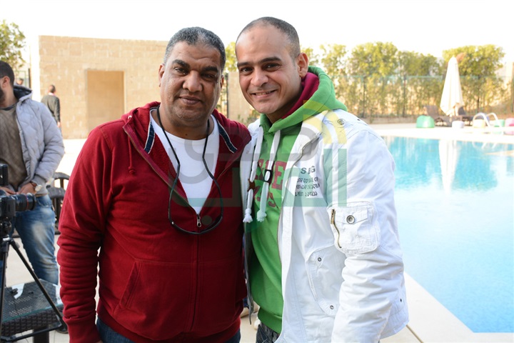 بالصور .. حورية فرغلي وأحمد زاهر يحتفلان ببدء تصوير "الحالة ج" بالصور .. حورية فرغلي وأحمد زاهر يحتفلان ببدء تصوير "الحالة ج"