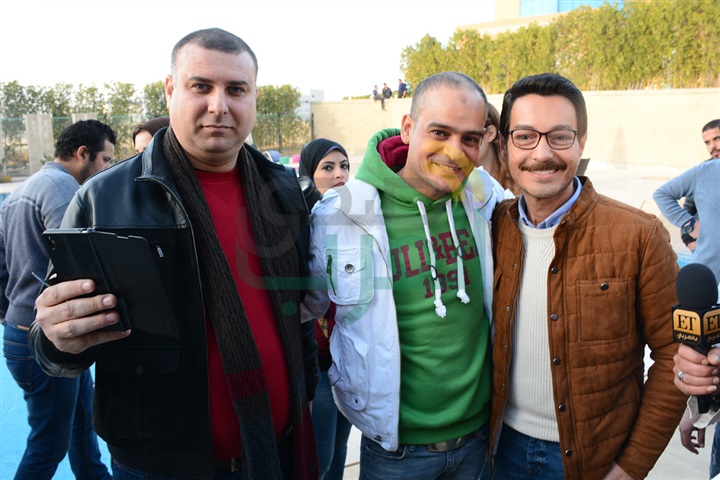 بالصور .. حورية فرغلي وأحمد زاهر يحتفلان ببدء تصوير "الحالة ج" بالصور .. حورية فرغلي وأحمد زاهر يحتفلان ببدء تصوير "الحالة ج"