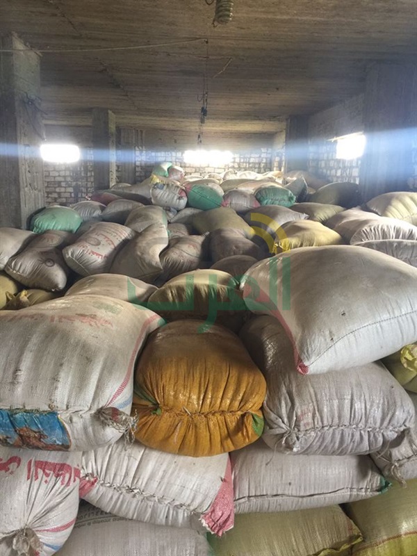 ضبط 140 طن ارز بحوزة عامل زراعى بالشرقية بقصد الاحتكار