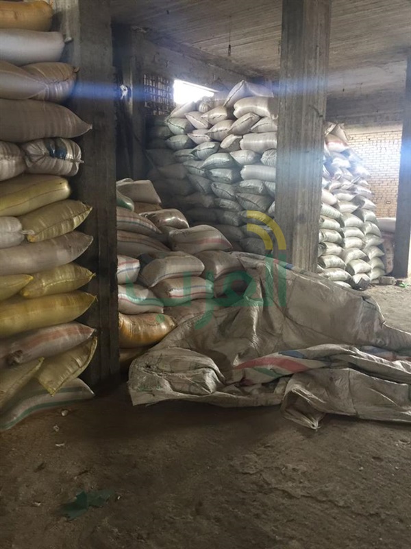 ضبط 140 طن ارز بحوزة عامل زراعى بالشرقية بقصد الاحتكار