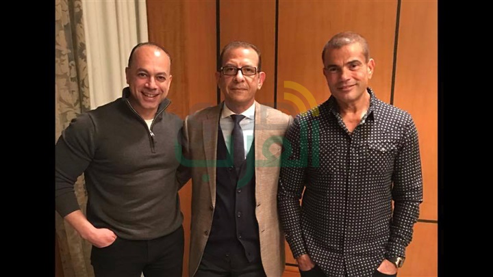 بالصور.. كواليس تعاقد عمرو دياب مع تامر مرسي على فيلم سينمائي