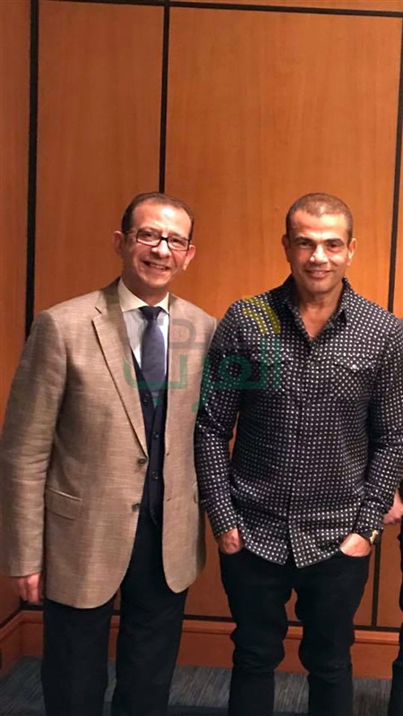 بالصور.. كواليس تعاقد عمرو دياب مع تامر مرسي على فيلم سينمائي
