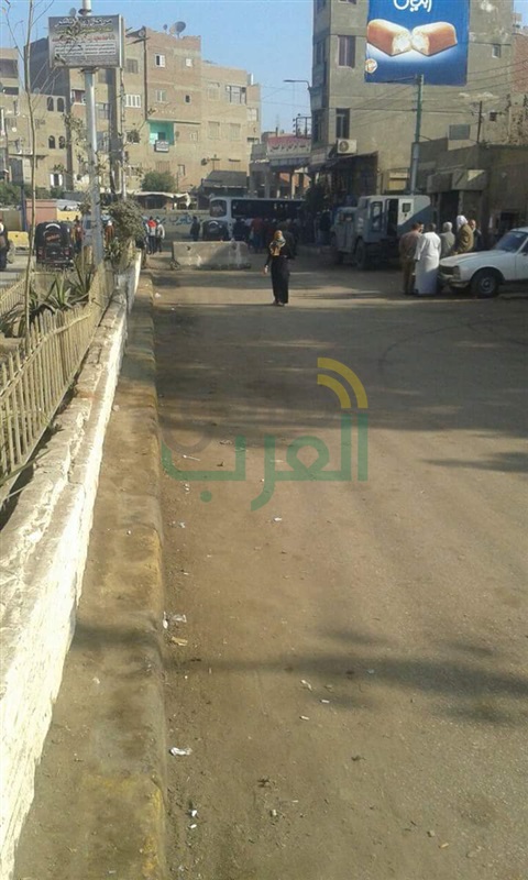 بالصور.. نقل موقف سيارات الأجرة بقليوب البلد