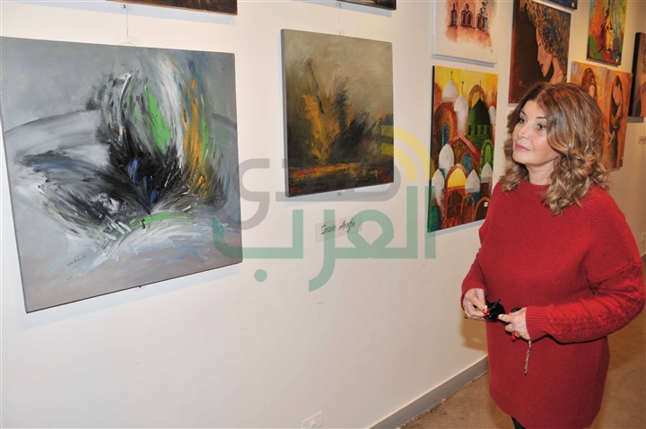 بالصور.. جيهان السادات تفتتح معرض "مجموعة الفن" بالصور.. جيهان السادات تفتتح معرض "مجموعة الفن"