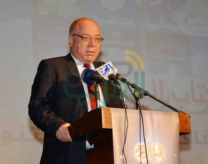 في احتفالية الزميلة "أخبار اليوم "وزير الثقافة: كتاب اليوم كان مغامرة من الأخوين علي ومصطفي أمين 