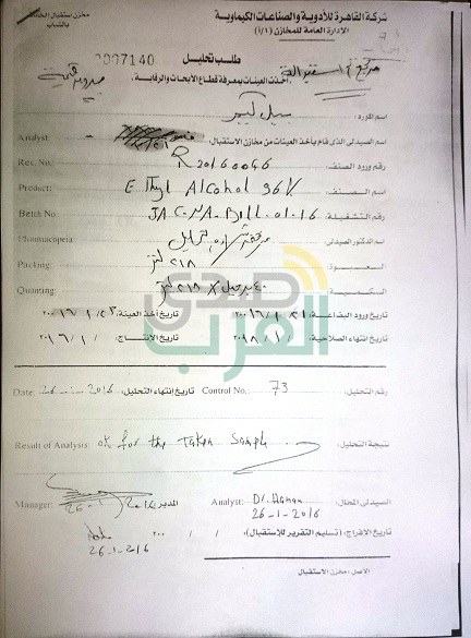 بالمستندات.. بلاغ للنائب العام بشأن فساد بالملايين في "القابضة للأدوية" بالمستندات.. بلاغ للنائب العام بشأن فساد بالملايين في "القابضة للأدوية"