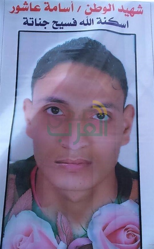 أهالى القليوبية يشيعون جنازة الشهيد مجند أسامة عاشور