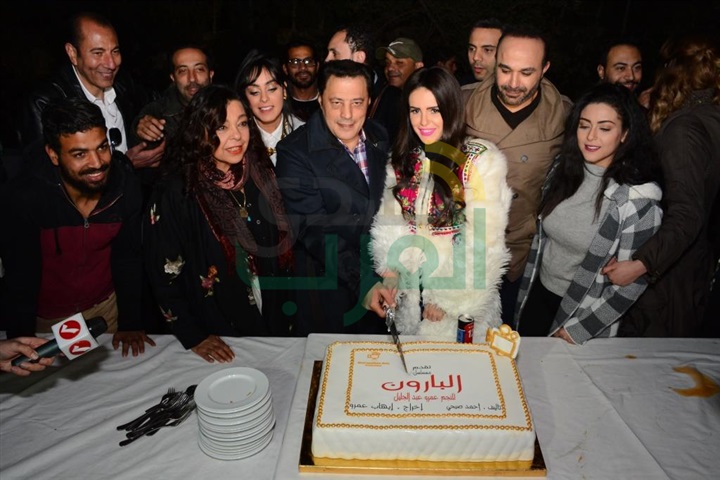 بالصور .. عمرو عبد الجليل يحتفل ببدء تصوير "البارون " بالصور .. عمرو عبد الجليل يحتفل ببدء تصوير "البارون "