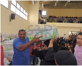 بالصور: بمناسبة رمضان.. «الرعاية اللاحقة» تقدم مساعدات لـ350 أسرة فى الأقصر