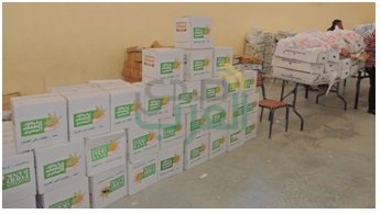 بالصور: بمناسبة رمضان.. «الرعاية اللاحقة» تقدم مساعدات لـ350 أسرة فى الأقصر