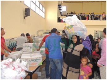 بالصور: بمناسبة رمضان.. «الرعاية اللاحقة» تقدم مساعدات لـ350 أسرة فى الأقصر