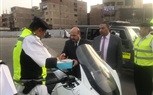 بالصور.. «الدجوي» و«الأشقر» يتأكدان من تنفيذ الخطة المرورية فى رمضان