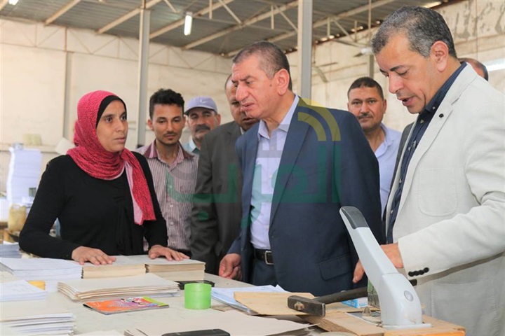 بالصور.. محافظ كفرالشيخ: مطبعة جديدة مزودة بأحدث التكنولوجيا بتكلفة 7 مليون جنيه