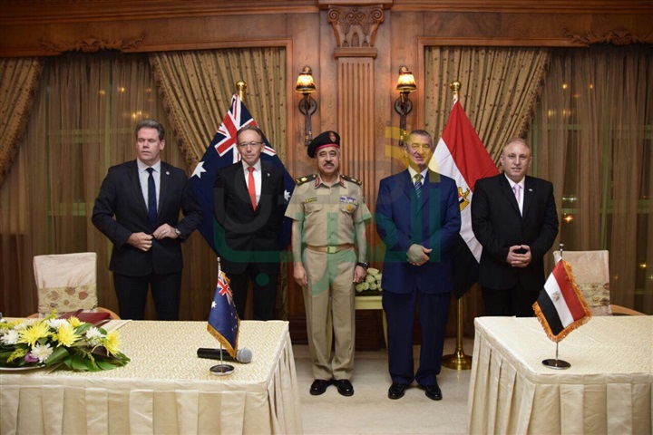 بالصور.. محافظ كفر الشيخ يشهد توقيع البروتوكول المشترك لبدء مشروع فصل المعادن من الرمال السوداء