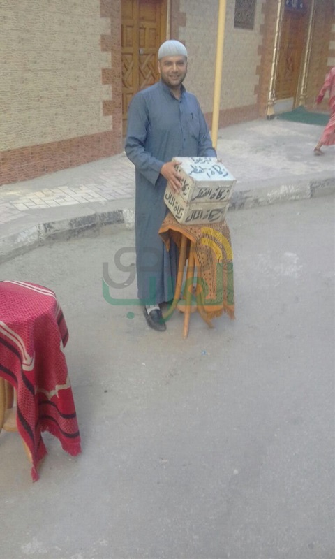 رفع صناديق التبرعات جمعية مسجد النبى دانيال ومسجد الجمعية الخيرية الإسلامية بغربال