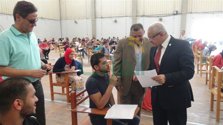 ضبط 16 حالة غش في ختام اليوم الثالث لامتحانات جامعة المنيا