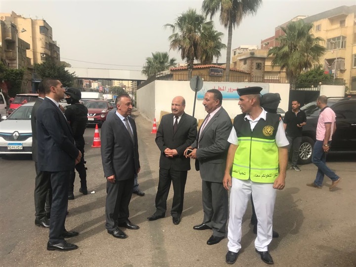 بالصور.. «الدجوي» و«الأشقر» يتأكدان من تنفيذ الخطة المرورية فى رمضان