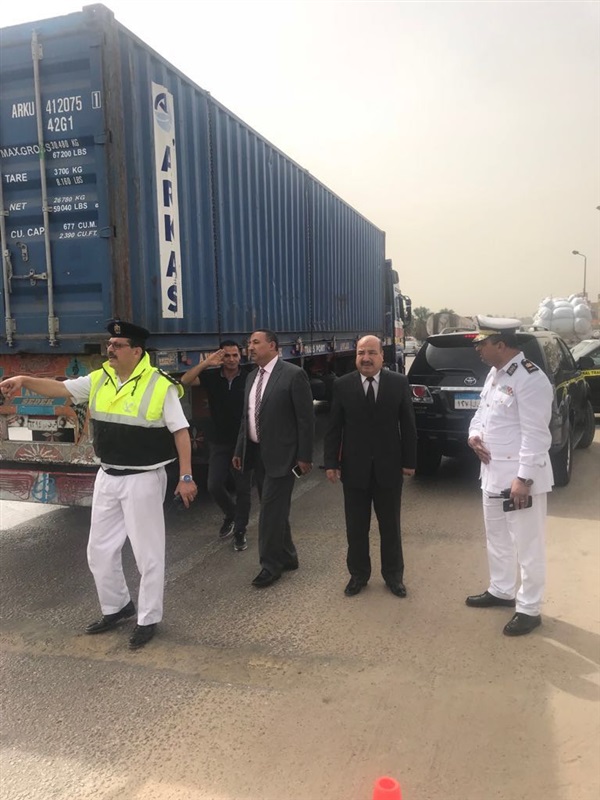 بالصور.. «الدجوي» و«الأشقر» يتأكدان من تنفيذ الخطة المرورية فى رمضان
