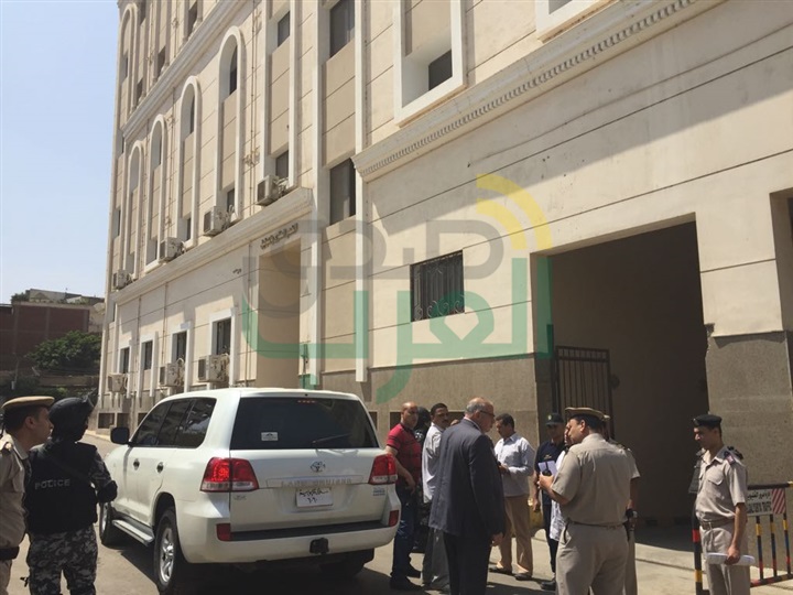 بالصور..جولة لمدير أمن القليوبية بمجمع محاكم المنشية