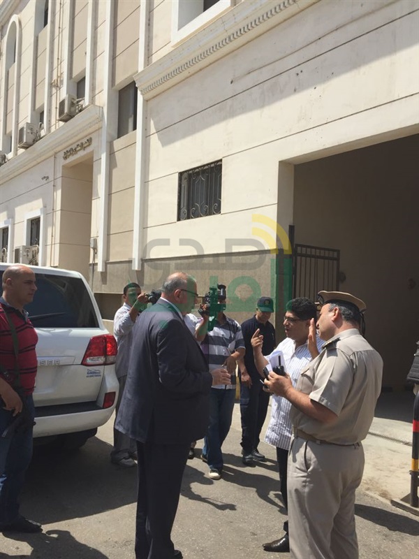 بالصور..جولة لمدير أمن القليوبية بمجمع محاكم المنشية