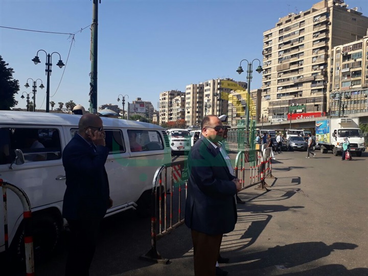بالصور.. مدير أمن الجيزة يطمئن على الحالة المرورية «وقت الصيام»